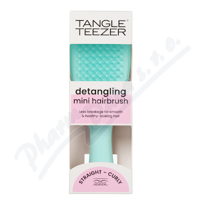 Tangle Teezer detangling mini hairbrush sea green