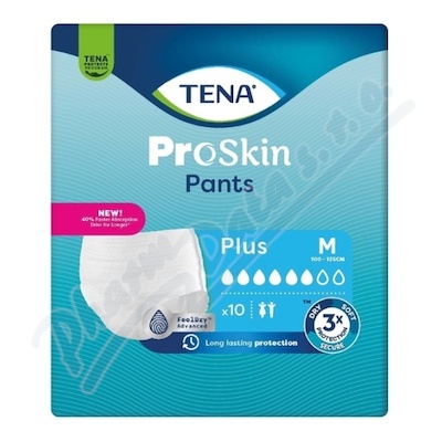 TENA Proskin Pants Plus M ink.kalh.10ks 792585