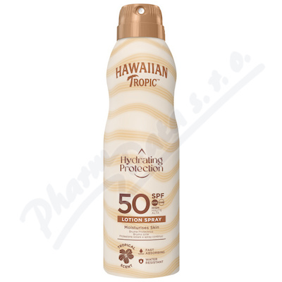 Hawaiian Tropic Hydration Spray opalov.SPF50 220ml